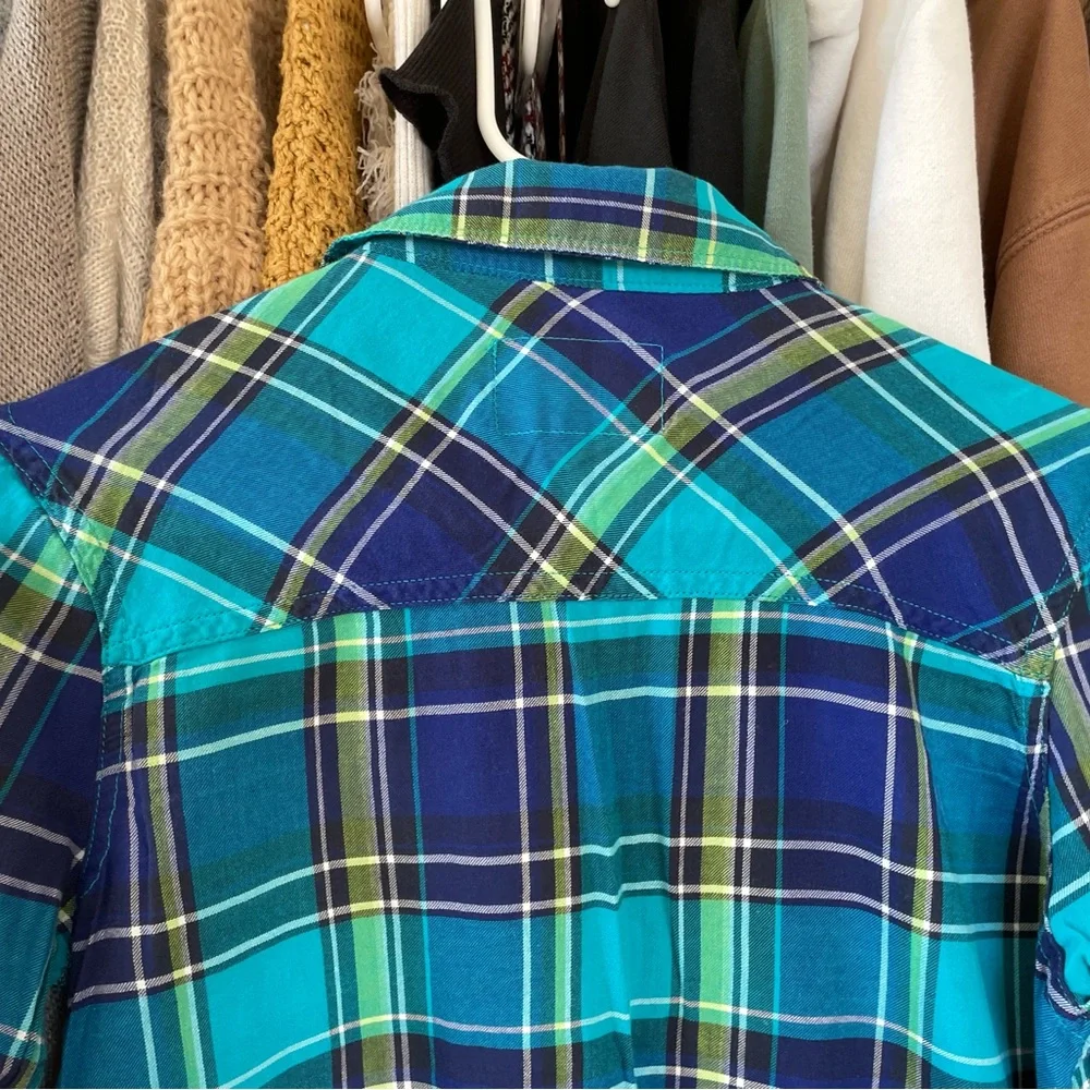 Aeropostale Plaid Flannel - Picture 7 of 9